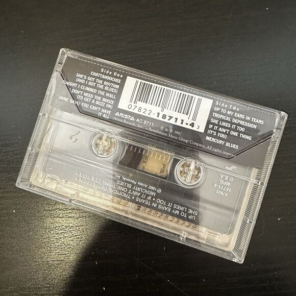 A Lot About Livin' (And a Little 'Bout Love) Alan Jackson (Cassette, 1992) Vtg - Picture 3 of 4